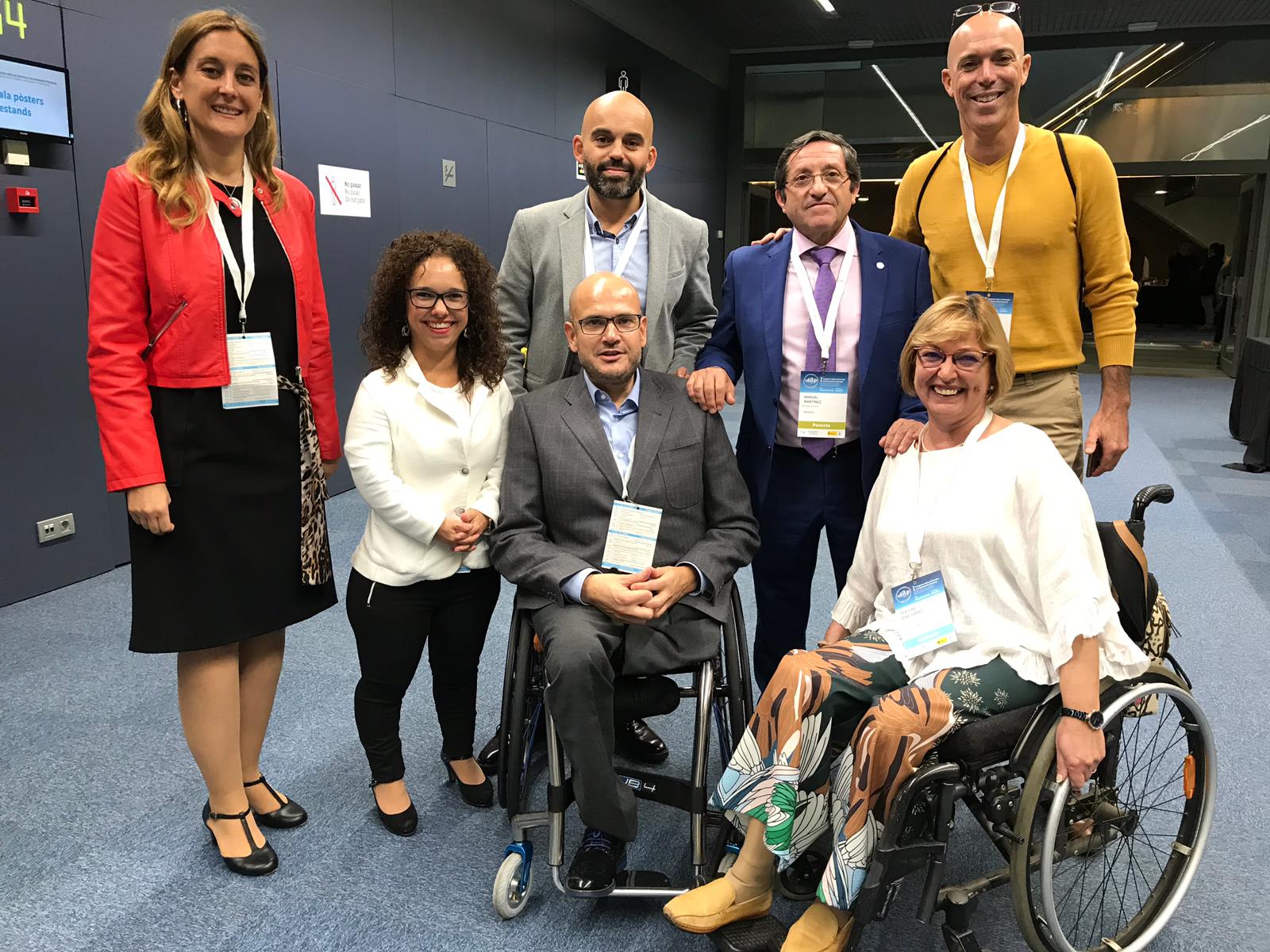 La junta directiva asiste al I Congreso de la autonomía personal organizado por COCEMFE