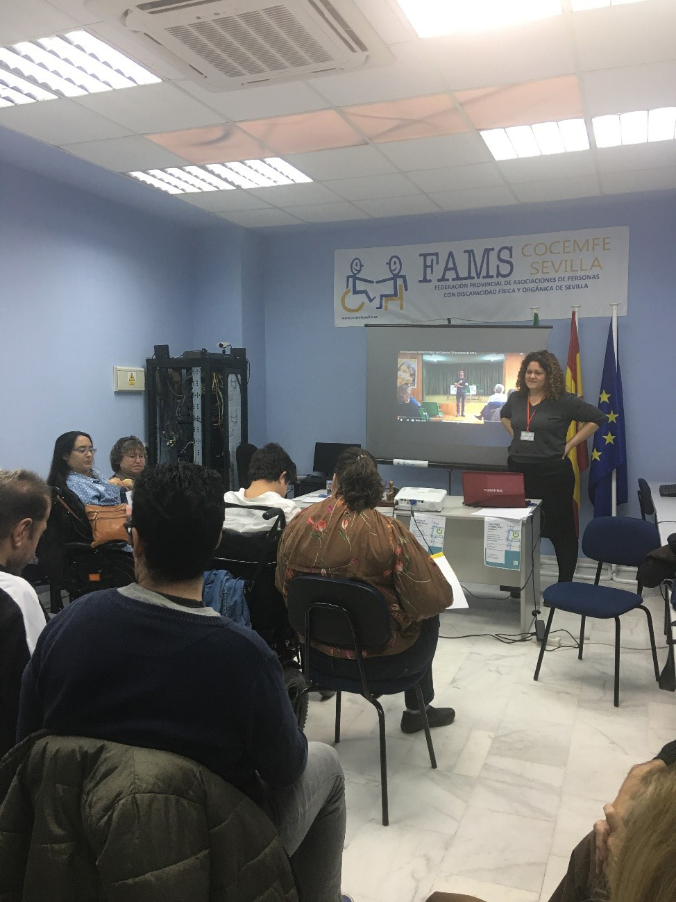 Andalucía Inclusiva Cocemfe desarrolla talleres dirigidos a personas con discapacidad gracias al Programa Activa-t.