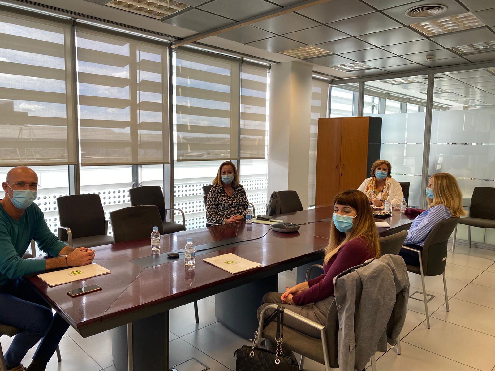 Reunión con la Consejería de Empleo, representada por nuestro Vicepresidente