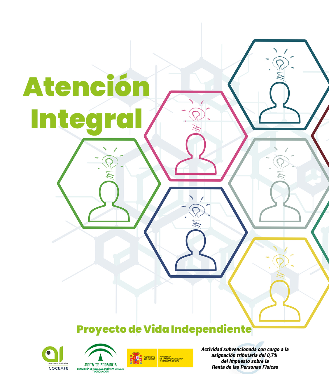 Andalucía Inclusiva Cocemfe comienza el año con nuevas propuestas para el desarrollo de las personas con discapacidad física abordando diferentes aspectos que permitan una verdadera “Vida Independiente”.
