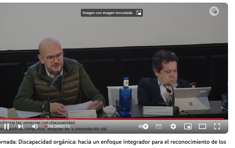 Jornadas: Discapacidad Orgánica hacia un enfoque integrador para el reconocimiento de derechos