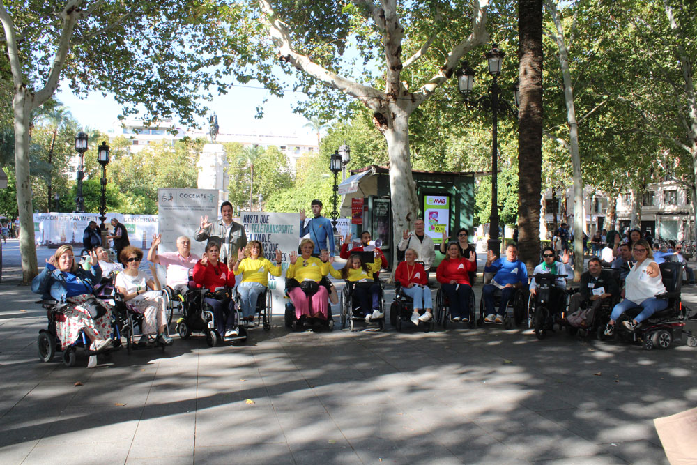 COCEMFE Sevilla exige que hasta que el teletransporte sea viable se cumplan las leyes de accesibilidad  