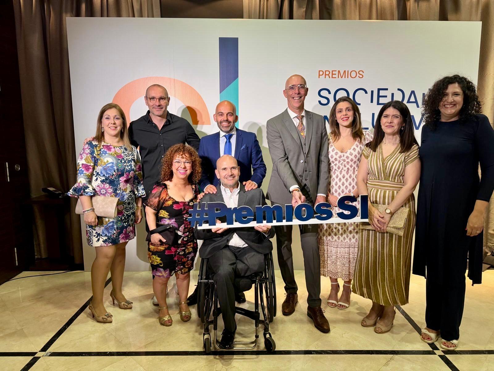 Andalucia Inclusiva acude a la Gala de Premios Sociedad Inclusiva organizado por COCEMFE.