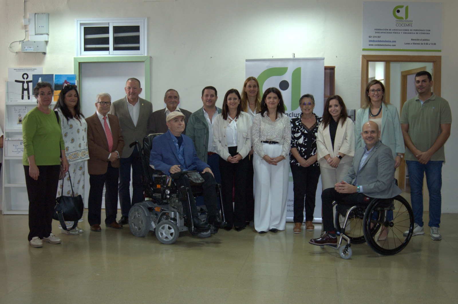 Andalucía Inclusiva en la celebración del 10º aniversario de Córdoba Inclusiva Cocemfe