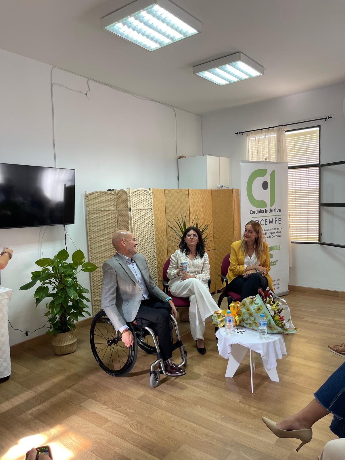 Andalucía Inclusiva en la celebración del 10º aniversario de Córdoba Inclusiva Cocemfe