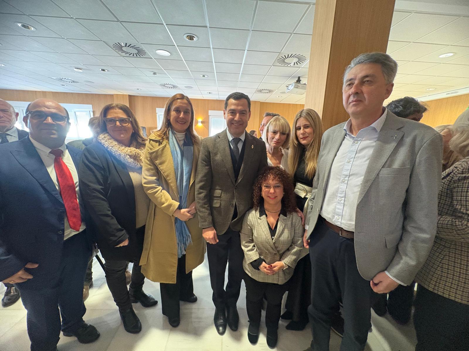 Andalucía Inclusiva COCEMFE presente en la inauguración del centro de día pacientes con Parkinson.