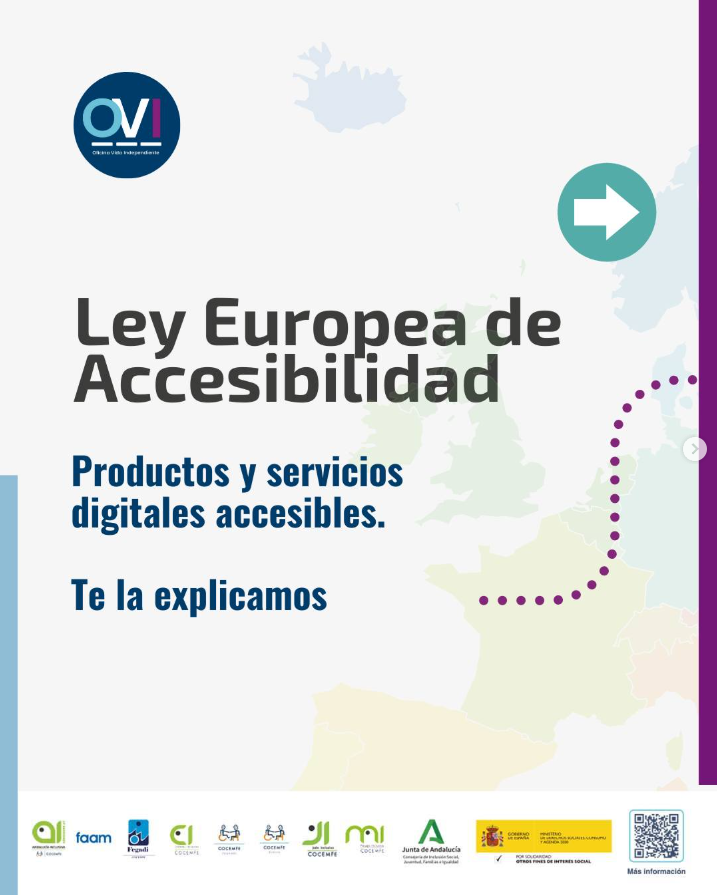 La Ley Europea de Accesibilidad ya está en vigor y marcará un antes y un después para millones de personas en Europa.