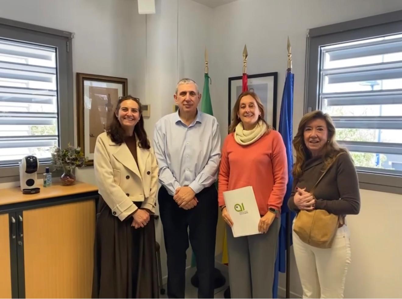 Reunión fructífera con Antonio Tallante, director general de Intermediación y Orientación de Empleo Andalucía de la Consejería de Empleo, Empresa y Trabajo Autónomo .