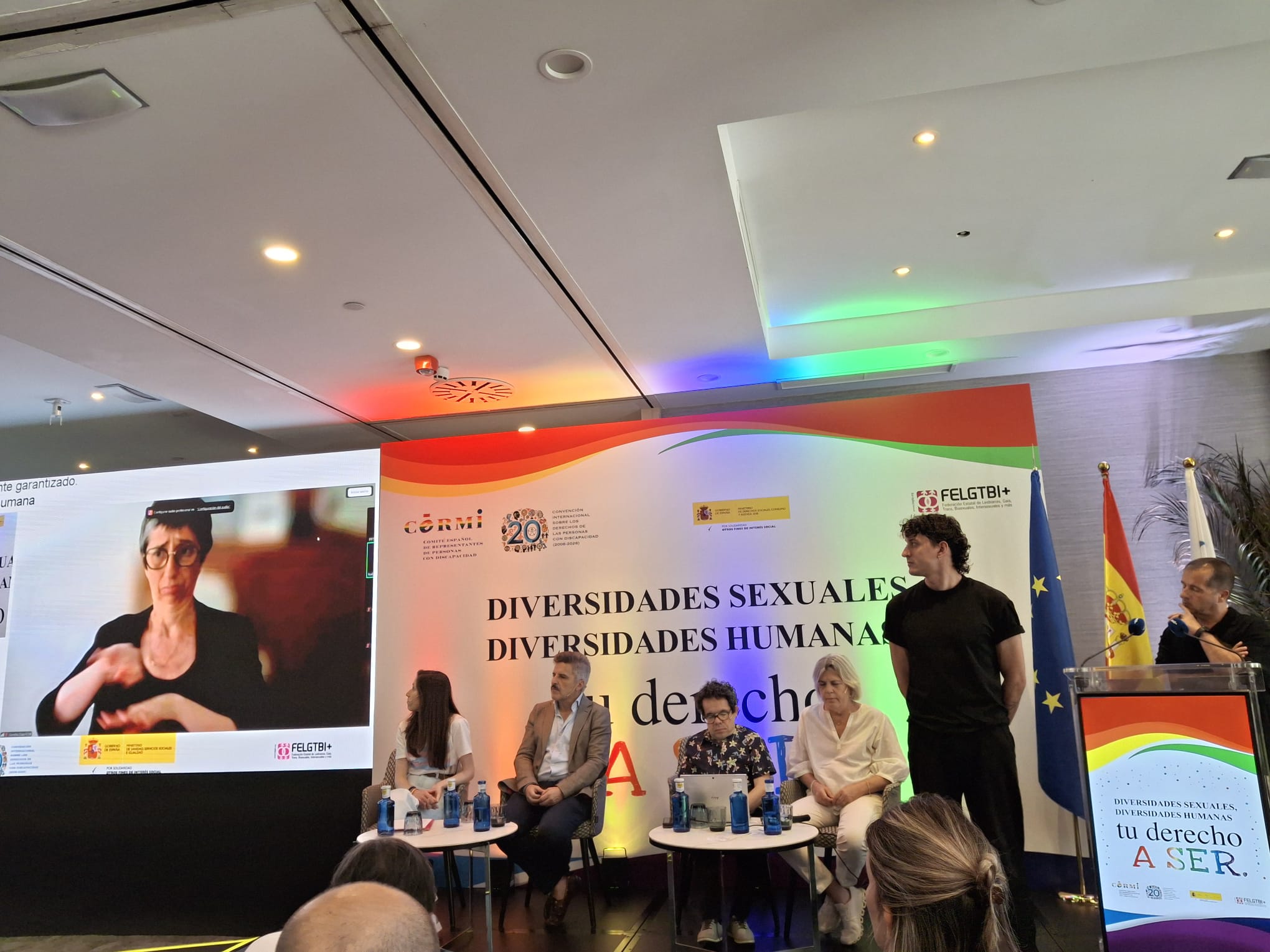 I Congreso Estatal de Personas con Discapacidad LGTBI+, organizado por el CERMI Estatal
