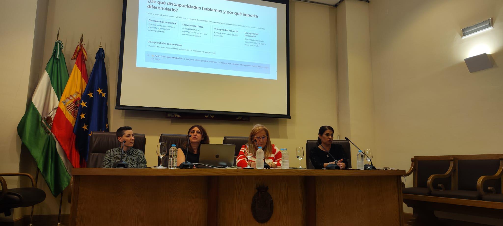 ANDALUCÍA INCLUSIVA COCEMFE  aborda las dificultades de acceso a la justicia de las mujeres con discapacidad